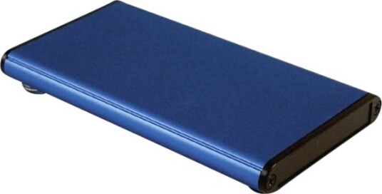 Hammond Electronics 1455A1202BU 120 × 70 × 12 mm Aluminium Blå Kabinett
