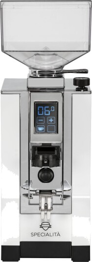 Eureka Mignon Specialita 55 kaffekvern med touchskjerm 310W 16CR (300g) Hvit/Sølv