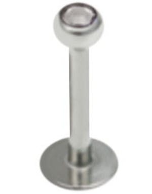 Shiny Stone 1.2 x 8 mm Hvit Labret