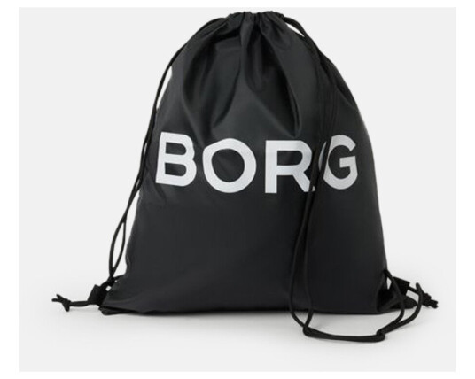 Björn Borg Borg Junior Drawstring Bag Black Beauty Onesize Treningstilbehør
