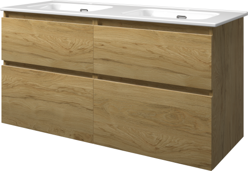 Sanibell Proline møbelpakke, 121x46 cm, ideal eik Sanibell Proline møbelpakke, 121x46 cm, ideal eik