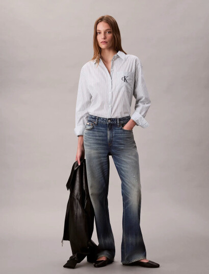 Calvin Klein Jeans Yd Perfect Button-Down Shirt - Blue - S