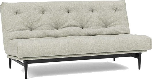 Sovesofa Colpus Sort Eik med Latex Madrass B 2018469