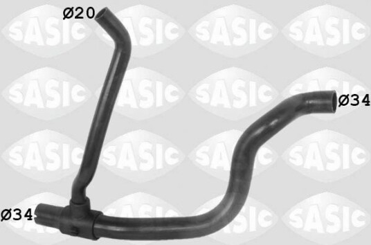 SASIC 3406295 Radiatorslange