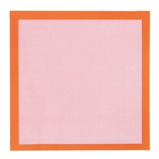 iittala Play serviett 33x33 cm 20 stk rosa/oransje iittala Play serviett 33x33 cm 20 stk rosa/oransje