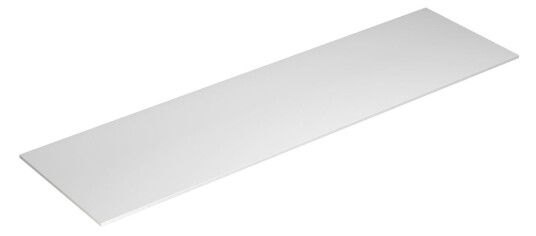 Dansani Calidris Shape Kompositt Benkeplate Måltilpasset B40-240xh1xd50cm Hvit Matt / 180cm
