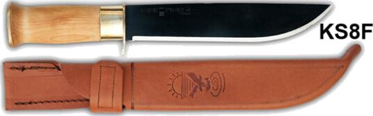 Knivsmed Strømeng Samekniv 8" med Fingervern - Universalt Verktøy for Jakt Knivsmed Strømeng Samekniv 8" med Fingervern - Universalt Verktøy for Jakt