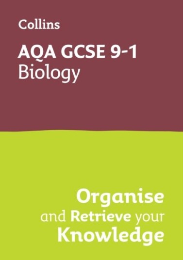 AQA GCSE 9 1 Biology Organise and Retrieve Your Knowledge AQA GCSE 9 1 Biology Organise and Retrieve Your Knowledge