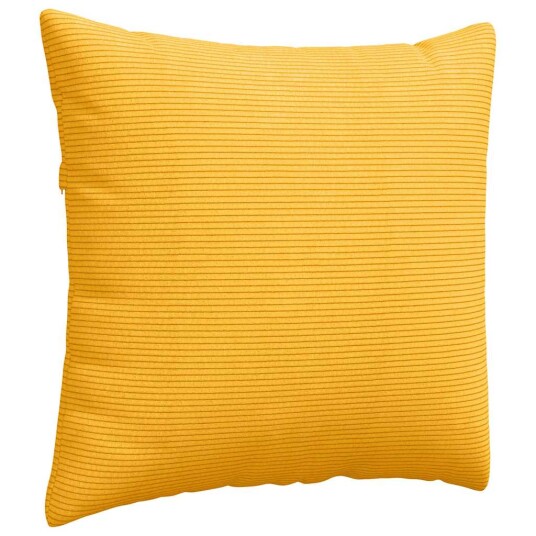 Sofaputer 2 pcs Lys Gul 50 x 50 cm Corduroy stoff