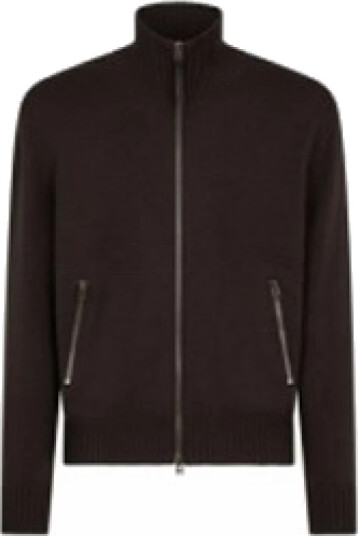 Tom Ford Herre Strikkevarer Brun XL,