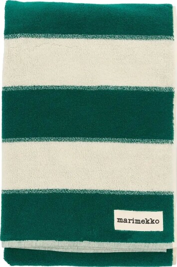 Marimekko Home Galleria Bath Towel 100X160Cm   Green   100X 160CM