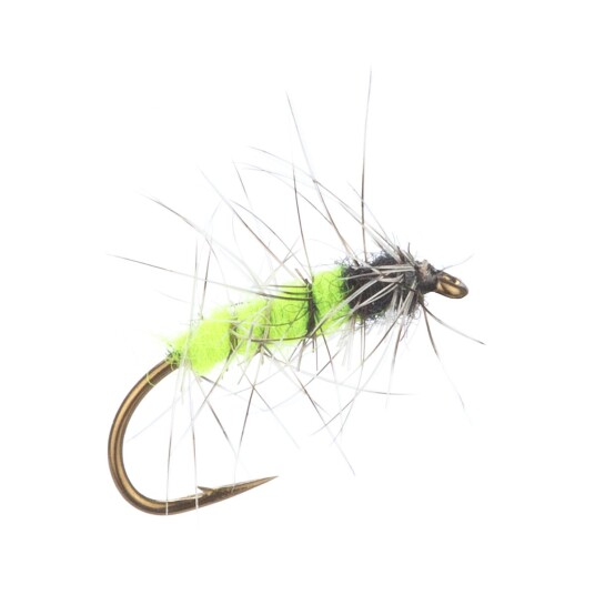 Arcticflies Tørrflue Superpuppa Chartreuse/Black