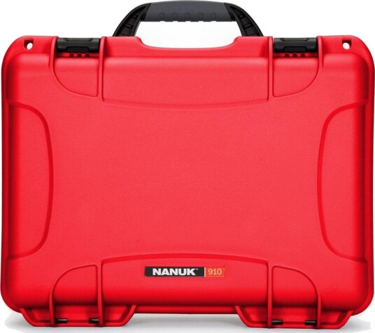 Nanuk 910 Flightcase - 336x234x104mm - Rød Nanuk 910 Flightcase - 336x234x104mm - Rød
