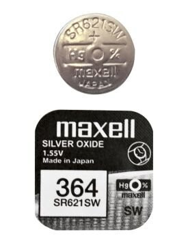 Maxell Knappebatteri SR621SW / 364
