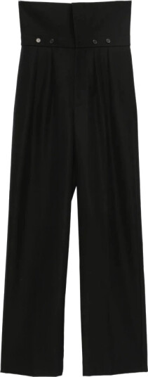 Carven Dame Bukser Svart S, Carven Dame Bukser Svart S,