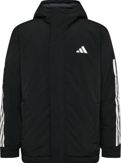 Adidas Sportswear 3S Hooded Ins J   BLACK   L