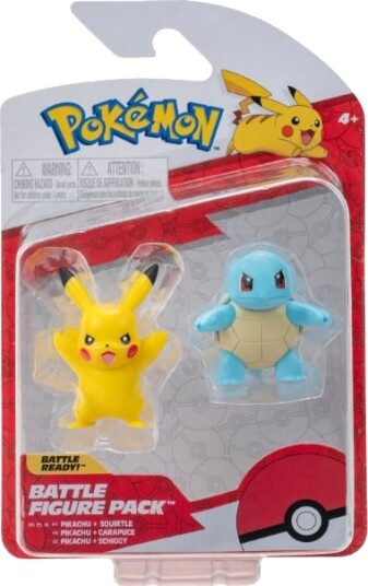 Pokémon Battle Figure 2 Pk Squirtle and Pikachu PKW2853 Pokémon Battle Figure 2 Pk Squirtle and Pikachu PKW2853