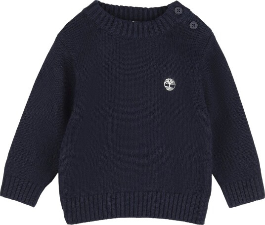 Timberland Genser Strikk Navy Timberland 1½ år (86) Genser Marineblå