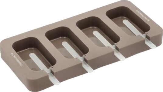 Blomsterbergs Ispinneform 4 stk. classic latte silikon