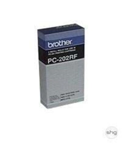 Brother PC-202RF Fax Rulle Farvebånd - Print cartridge refill Svart Brother PC-202RF Fax Rulle Farvebånd - Print cartridge refill Svart