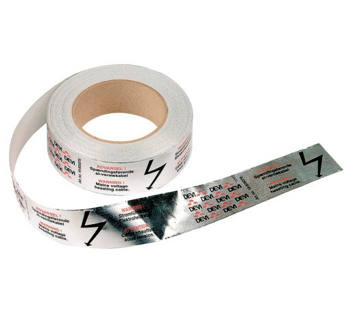 DEVI Selvklebende Aluminiumstape 38mm x 50m - Byggtape for DPG/DHW/DPH DEVI Selvklebende Aluminiumstape 38mm x 50m - Byggtape for DPG/DHW/DPH