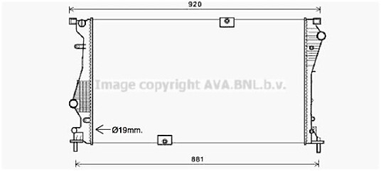 Radiator AVA Clever Choice RTA2601