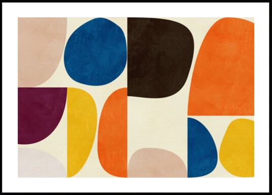 Vivid Bauhaus Plakat / 21x30