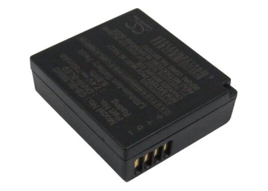 Panasonic Lumix DMC-GF5WT batteri (750 mAh 7.4 V, Sort)