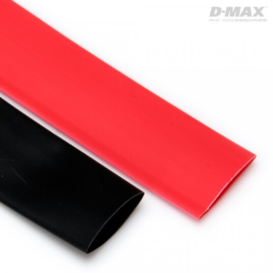 DynoMAX B9212 Heat Shrink Tube Red & Black D15/W23mm x 1m