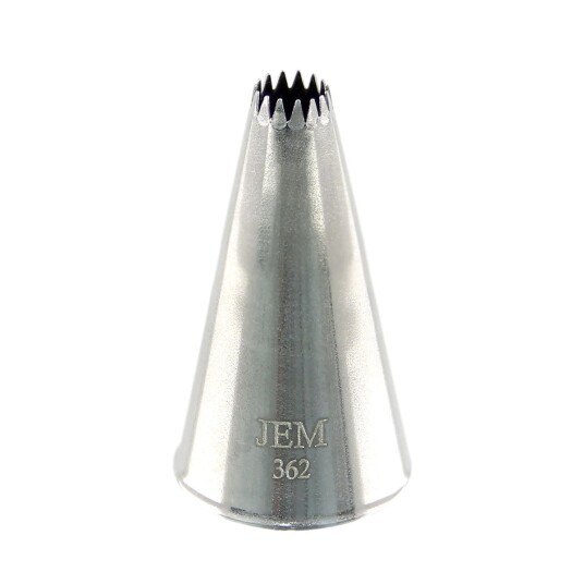 Jem Sprøytetipp Fine Tooth Open Star #362 Jem Sprøytetipp Fine Tooth Open Star #362