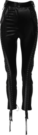 Dolce & Gabbana Dame Bukser Svart S, Dolce & Gabbana Dame Bukser Svart S,