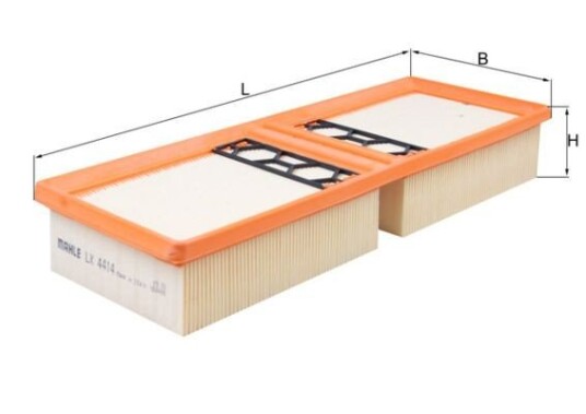 Luftfilter MAHLE ORIGINAL LX 4414