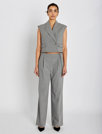 Bruuns Bazaar Lataniabbbenisa Pants   Grey   42