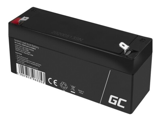 Green Cell Agm Vrla 6V 3,4Ah
