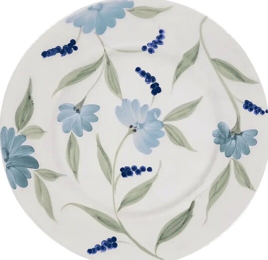 Anna + Nina Garden Mirage Breakfast Plate   MULTICOLOR   ONZE SIZE