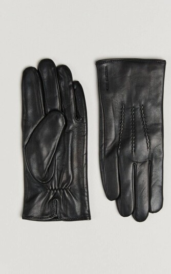 Tiger of Sweden Garvin Leather Gloves Black