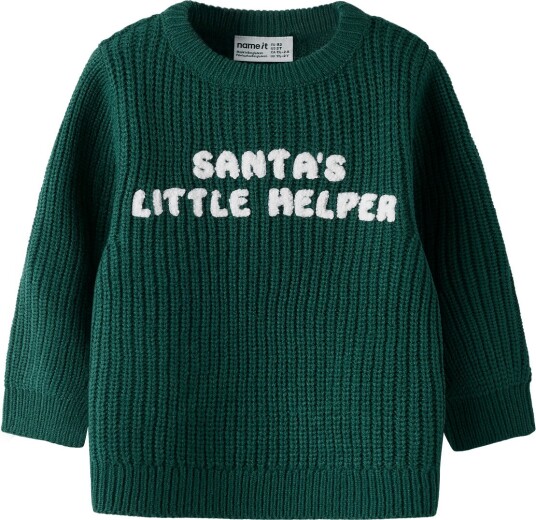 Name It Nmmrissi Ls Loose Knit Box   BOTANICAL GARDEN   92