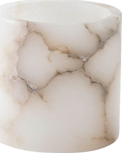 Tell Me More   Alabaster telysholder S 10 cm