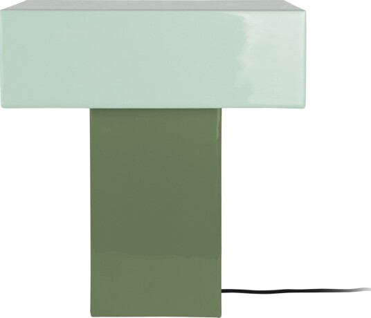 Leitmotiv Table Lamp Grato Recto Green H35CM