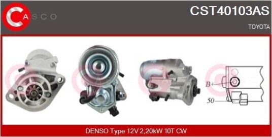 Starter CASCO CST40103AS