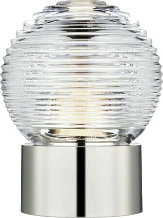 Circon 7" Rechargeable Accent Lamp Polished Nickel