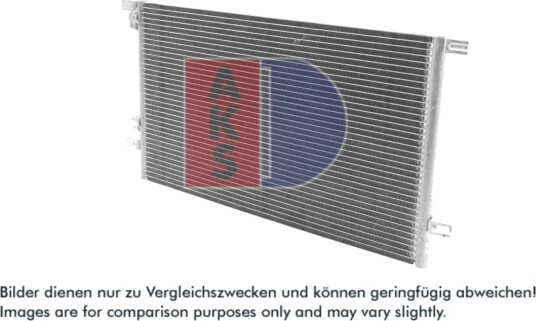 Kondensator, klimaanlegg AKS DASIS 182380N