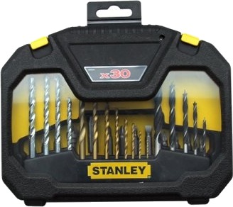 Stanley Sta7183-Xj, Drill, Drill Bit Set, Murverk, Metall, Tre, 3/4/5/6/8 Mm, 1,5/2/2,5/3/3,5/4/5/6 Mm, 5/6/7/8 Mm