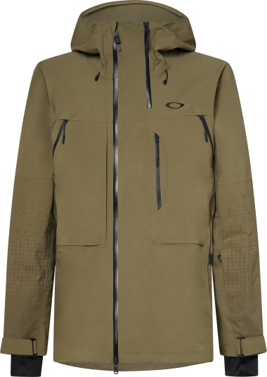 Oakley Men's Baldface Shell Jacket Army Green M