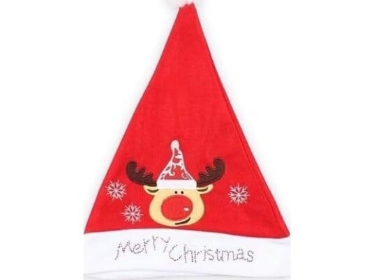 Godan nisselue "Merry Reindeer" 1 stk
