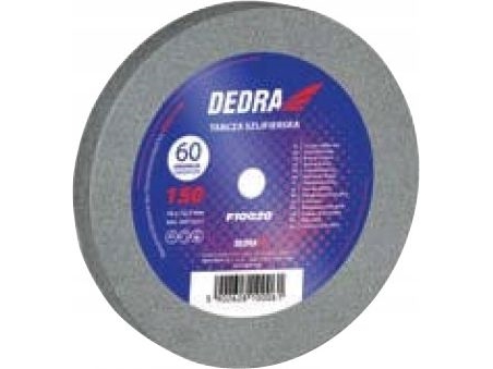Dedra Slipeskive 150x16x12,7mm Korn 60