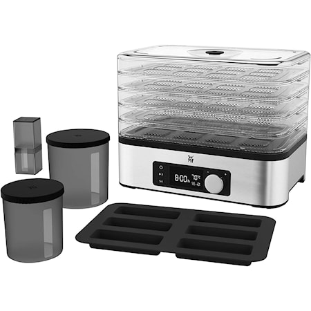 WMF Snack To-Go 5-etasjer Dehydrator for Frukt, Grønnsaker og Sopp 220W