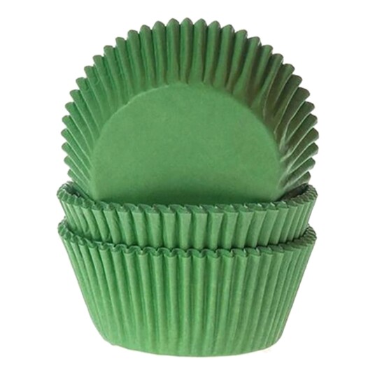 CakeSupplies Bakeformer Grønne - 50-pakning