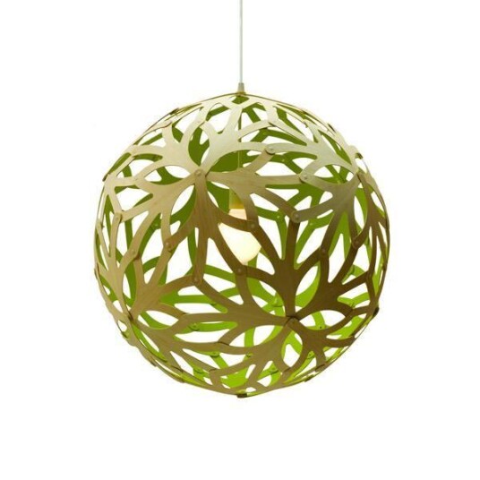 David Trubridge Floral Ø40 Lime Taklampe David Trubridge Floral Ø40 Lime Taklampe