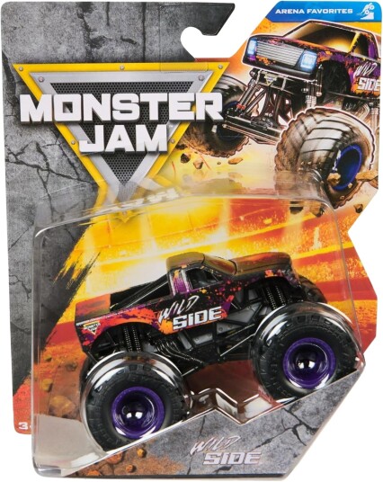 Monster Jam Wild Side Lekebil 1:64 Monster Jam Wild Side Lekebil 1:64